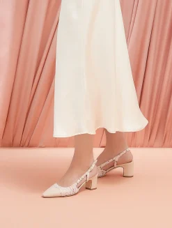 ALBA TECI Heels* natural