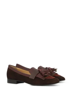 ALBA TECI Ballerina Flats* chestnut~bordo