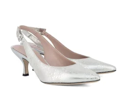 ALBA TECI Heels* silver