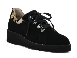 ALBA TECI Lace-Ups* black leopard