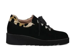 ALBA TECI Lace-Ups* black leopard