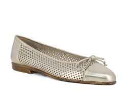 AMALFI Ballerina Flats* platino