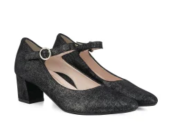 ARA Heels* black metallic