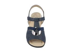 ARA Sandals* navy metallic