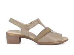 ARA Sandals* sand metallic