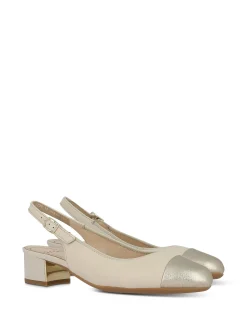 ARA Heels* cream~gold