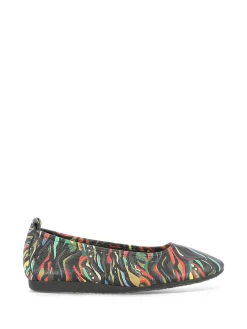 ARCHE Ballerina Flats* black multi print