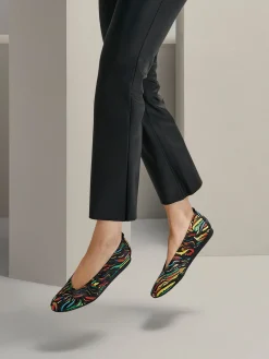 ARCHE Ballerina Flats* black multi print