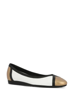 ARCHE Ballerina Flats* white~gold