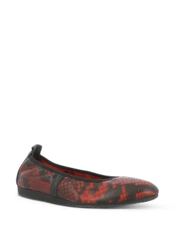 ARCHE Ballerina Flats* red~black