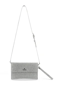 BINNARI Handbags & Wallets* silver metallic