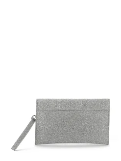BINNARI Handbags & Wallets* silver metallic