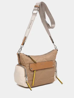 BINNARI Handbags & Wallets* camel multi