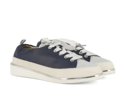 CHARLES COOPER Lace-Ups* navy~silver