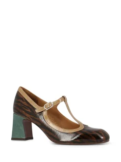 CHIE MIHARA Heels* brown leopard