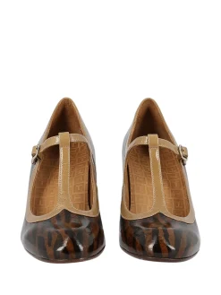 CHIE MIHARA Heels* brown leopard