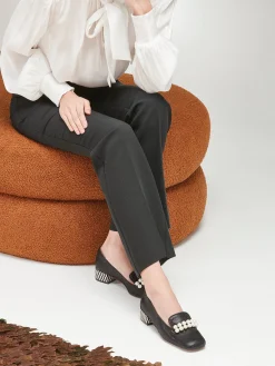 CHIE MIHARA Slip-Ons* black