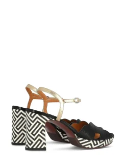 CHIE MIHARA Heels* black print