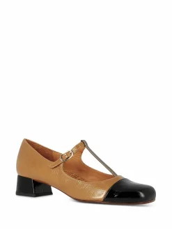 CHIE MIHARA Slip-Ons* sand~black