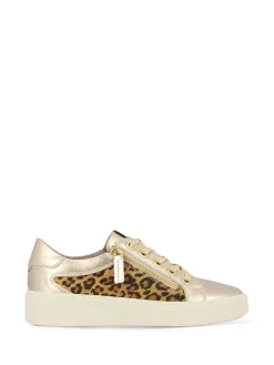 DL SPORT Sneakers* gold~leopard