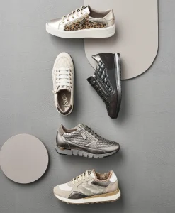 DL SPORT Sneakers* gold~leopard