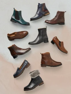 EVERYBODY Ankle Boots* brown