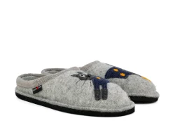 HAFLINGER Slippers* lt grey