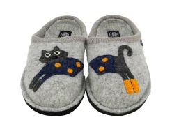 HAFLINGER Slippers* lt grey