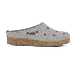 HAFLINGER Slippers* lt grey