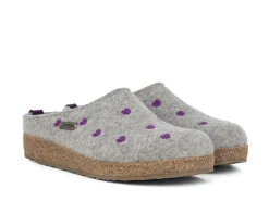 HAFLINGER Slippers* lt grey