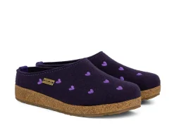 HAFLINGER Slippers* purple