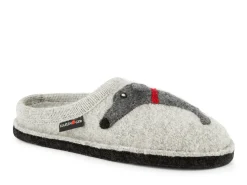 HAFLINGER Slippers* grey