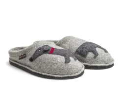 HAFLINGER Slippers* grey