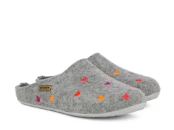 HAFLINGER Slippers* lt grey