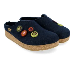 HAFLINGER Slippers* blue