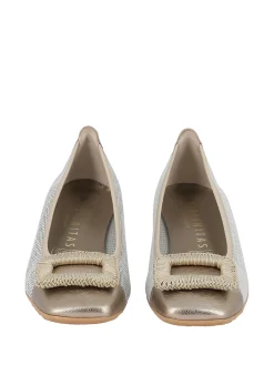 HISPANITAS Ballerina Flats* platino