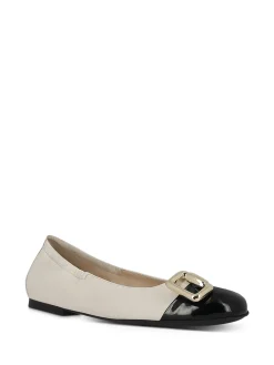HOGL Ballerina Flats* cream~black