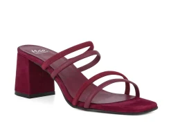 HUGO SHEPPARD Slides* plum