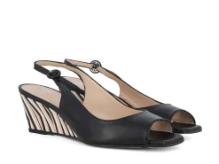 HUGO SHEPPARD Wedges* black