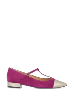 HUGO SHEPPARD Ballerina Flats* fuchsia~multi