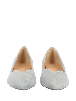 HUGO SHEPPARD Ballerina Flats* steel
