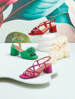 LE GAZZELLE Heels* fuschia