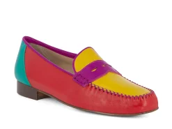LOGGIA Loafers* red~pink~yellow