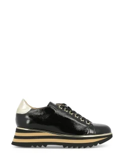 LUCA GROSSI Lace-Ups* black~gold