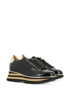 LUCA GROSSI Lace-Ups* black~gold
