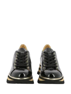 LUCA GROSSI Lace-Ups* black~gold