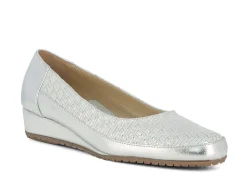LUCA GROSSI Wedges* silver metallic