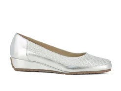 LUCA GROSSI Wedges* silver metallic