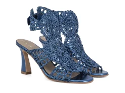 MASCARO Sandals* metallic blue