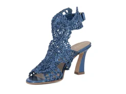 MASCARO Sandals* metallic blue